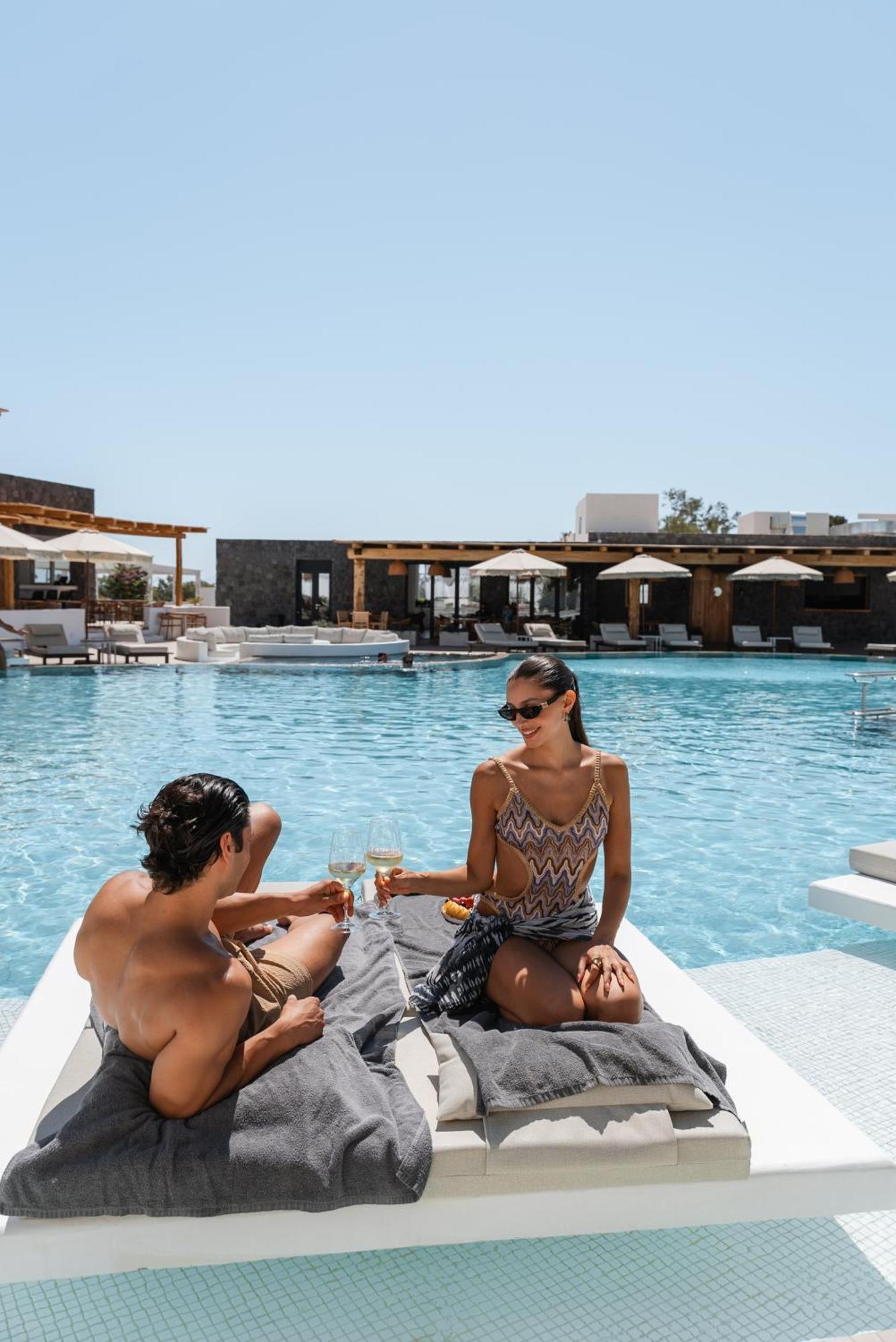 Amaria Beach Resort By Nomee Hospitality Group Agia Paraskevi (Santorini) Exterior foto