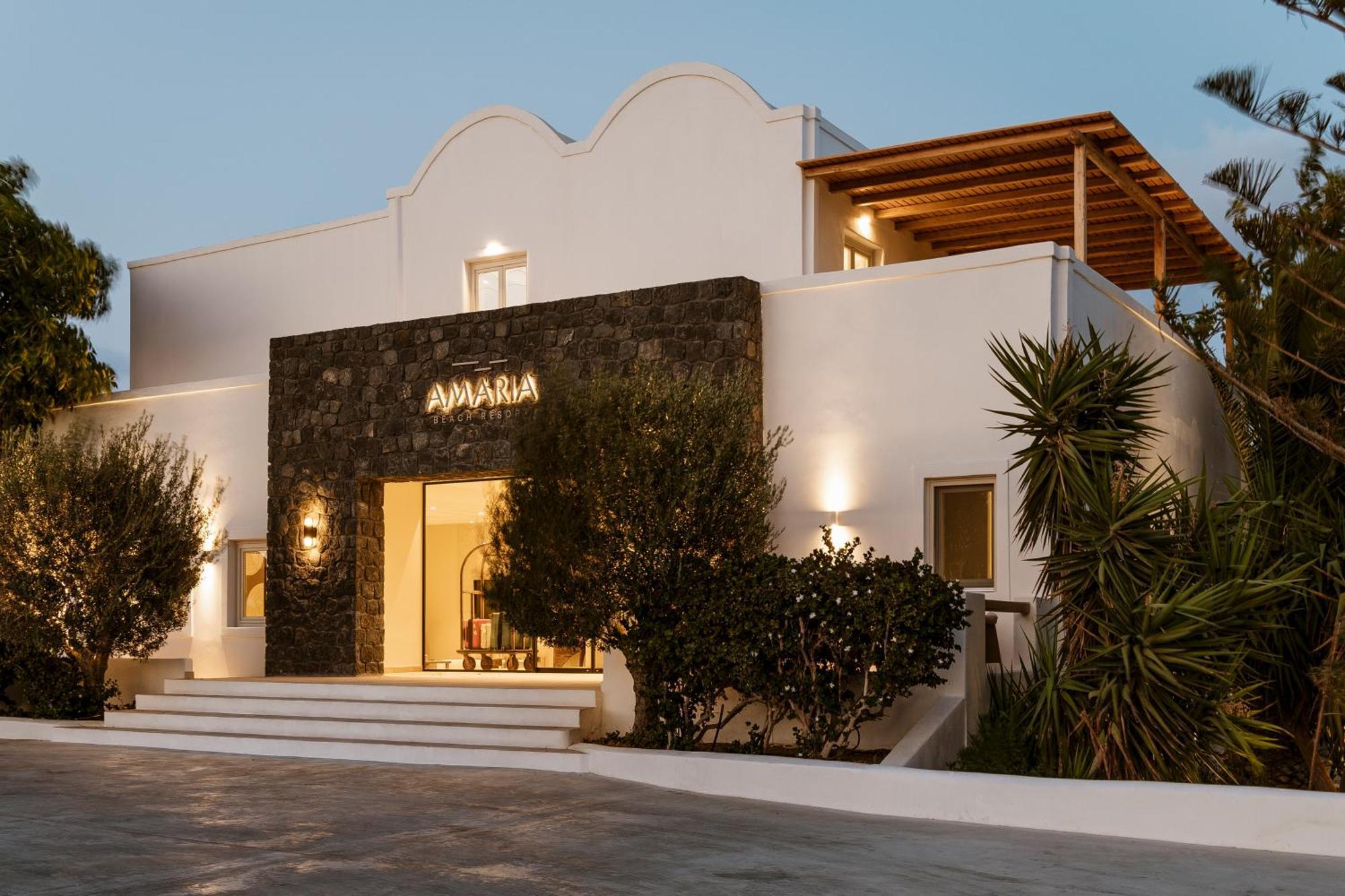 Amaria Beach Resort By Nomee Hospitality Group Agia Paraskevi (Santorini) Exterior foto